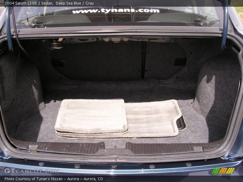 Deep Sea Blue / Gray 2004 Saturn L300 2 Sedan