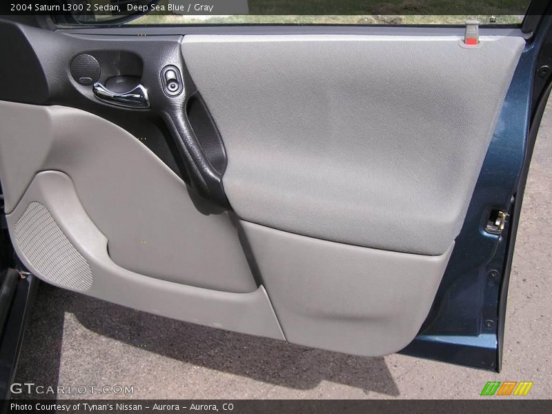 Deep Sea Blue / Gray 2004 Saturn L300 2 Sedan