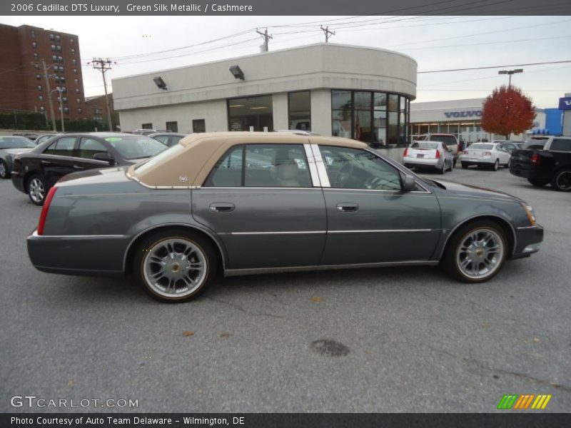 Green Silk Metallic / Cashmere 2006 Cadillac DTS Luxury