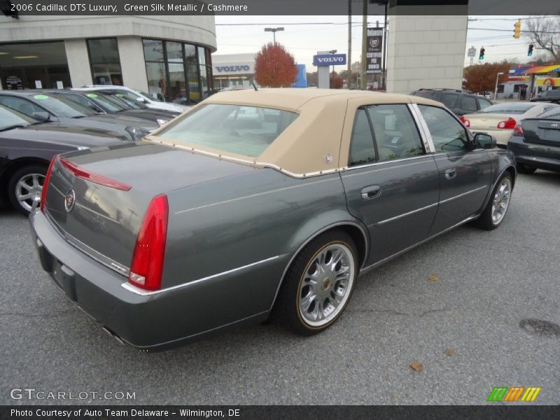 Green Silk Metallic / Cashmere 2006 Cadillac DTS Luxury