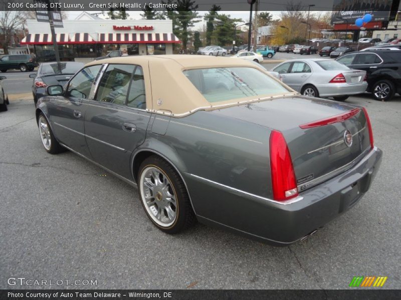 Green Silk Metallic / Cashmere 2006 Cadillac DTS Luxury