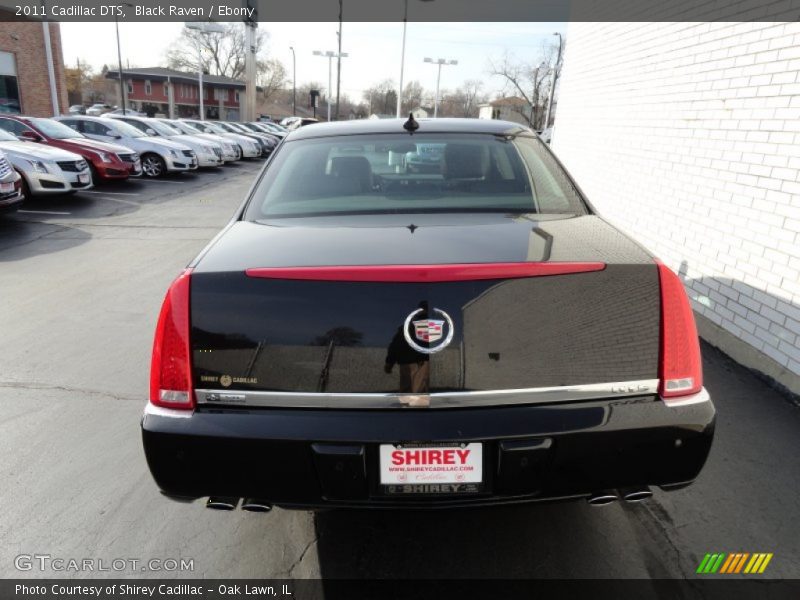 Black Raven / Ebony 2011 Cadillac DTS