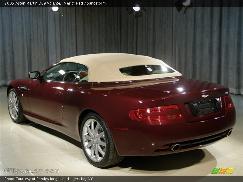 Merlot Red / Sandstorm 2005 Aston Martin DB9 Volante