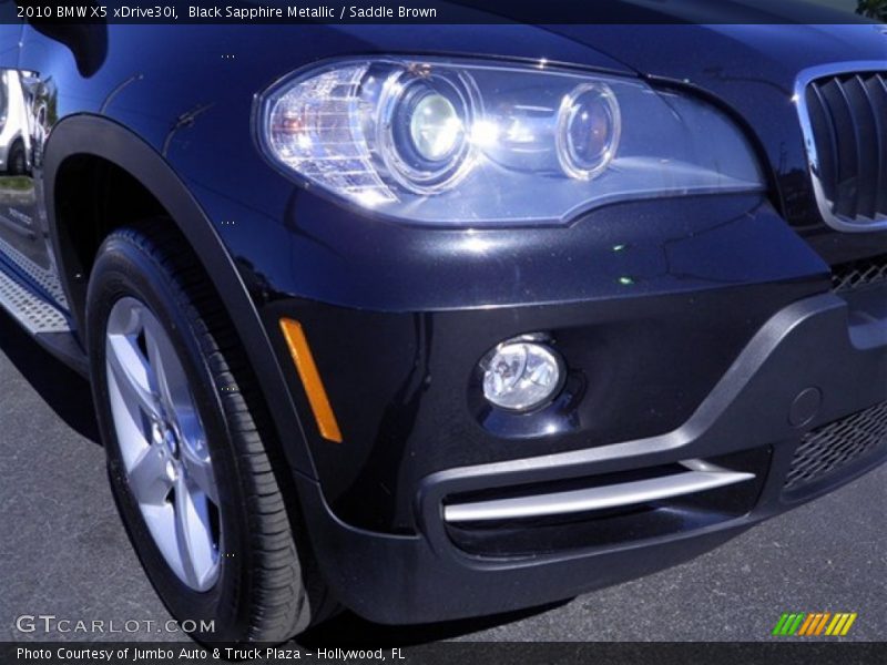 Black Sapphire Metallic / Saddle Brown 2010 BMW X5 xDrive30i