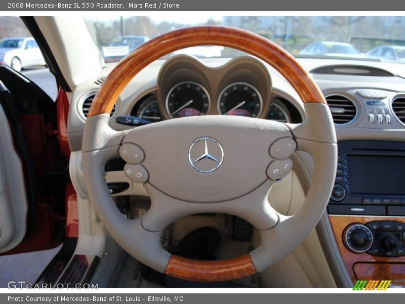  2008 SL 550 Roadster Steering Wheel