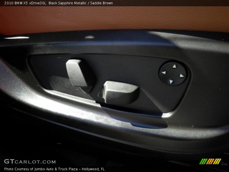 Black Sapphire Metallic / Saddle Brown 2010 BMW X5 xDrive30i
