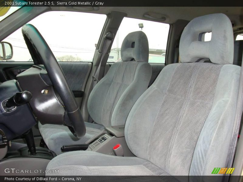 Sierra Gold Metallic / Gray 2001 Subaru Forester 2.5 S