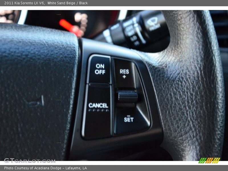 Controls of 2011 Sorento LX V6