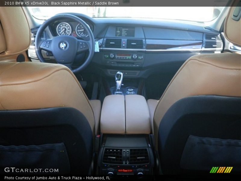 Black Sapphire Metallic / Saddle Brown 2010 BMW X5 xDrive30i