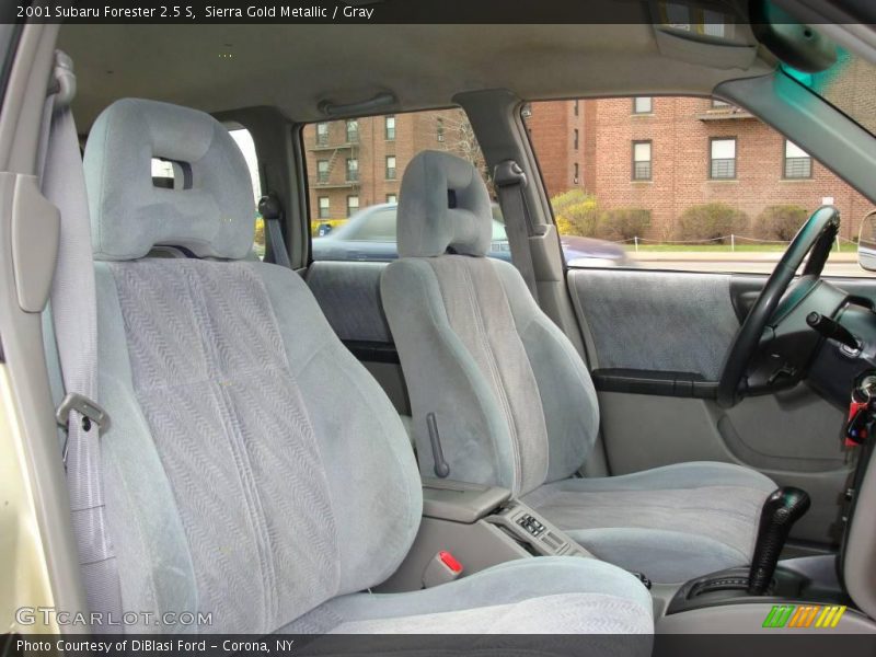 Sierra Gold Metallic / Gray 2001 Subaru Forester 2.5 S