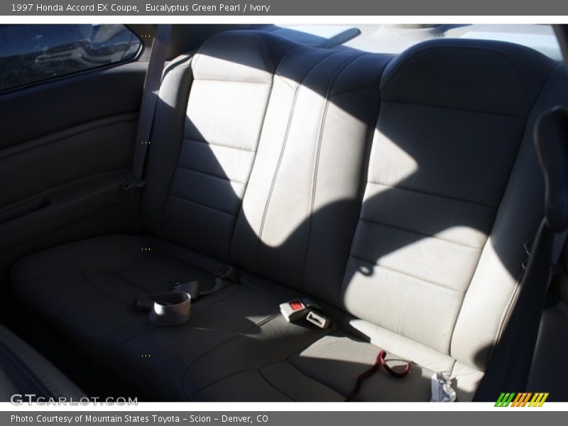 Eucalyptus Green Pearl / Ivory 1997 Honda Accord EX Coupe