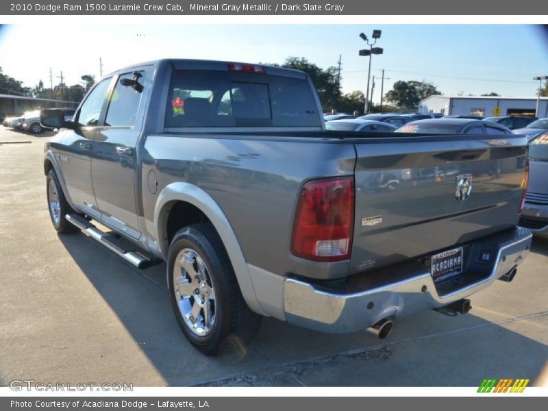 Mineral Gray Metallic / Dark Slate Gray 2010 Dodge Ram 1500 Laramie Crew Cab