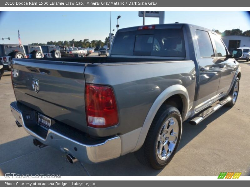 Mineral Gray Metallic / Dark Slate Gray 2010 Dodge Ram 1500 Laramie Crew Cab