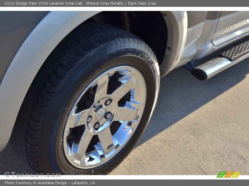 Mineral Gray Metallic / Dark Slate Gray 2010 Dodge Ram 1500 Laramie Crew Cab