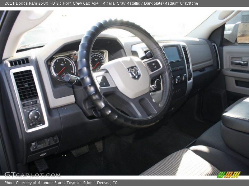 Mineral Gray Metallic / Dark Slate/Medium Graystone 2011 Dodge Ram 2500 HD Big Horn Crew Cab 4x4