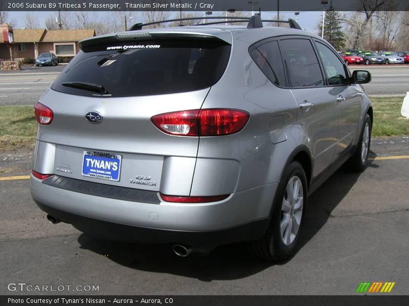 Titanium Silver Metallic / Gray 2006 Subaru B9 Tribeca 5 Passenger