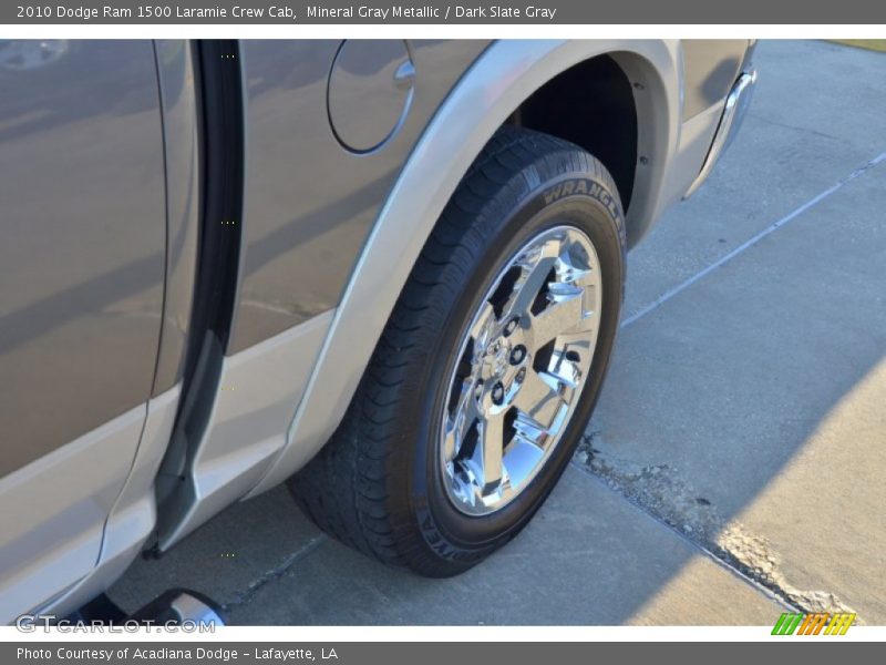 Mineral Gray Metallic / Dark Slate Gray 2010 Dodge Ram 1500 Laramie Crew Cab