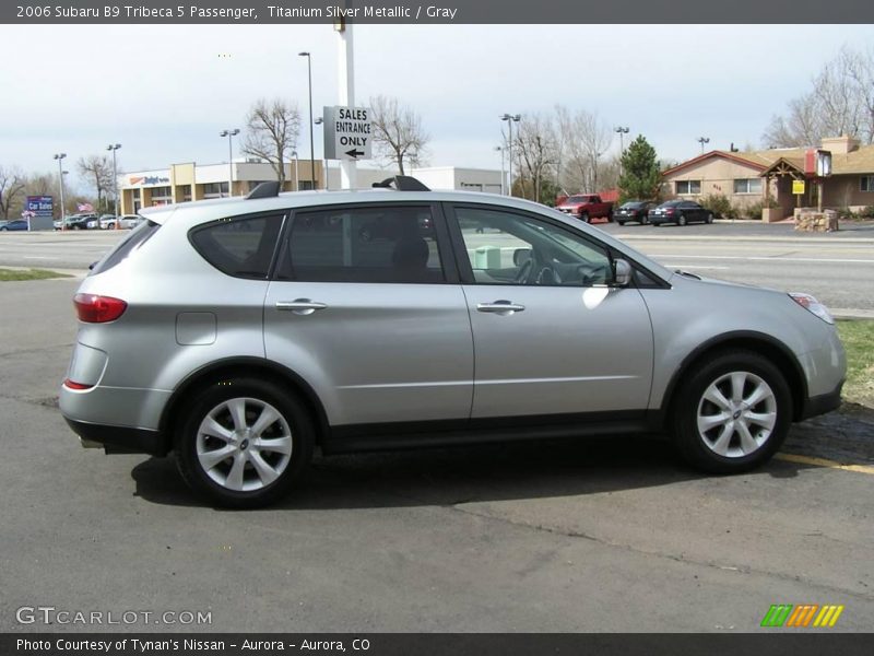 Titanium Silver Metallic / Gray 2006 Subaru B9 Tribeca 5 Passenger