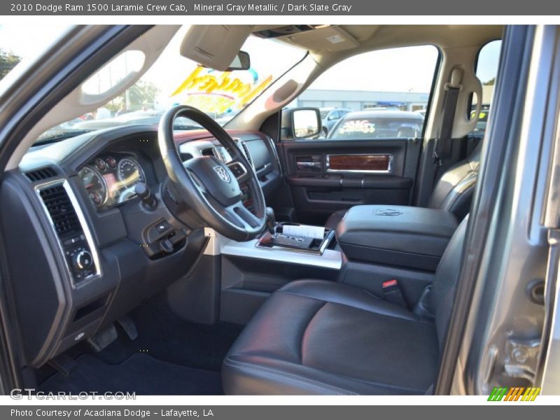Mineral Gray Metallic / Dark Slate Gray 2010 Dodge Ram 1500 Laramie Crew Cab