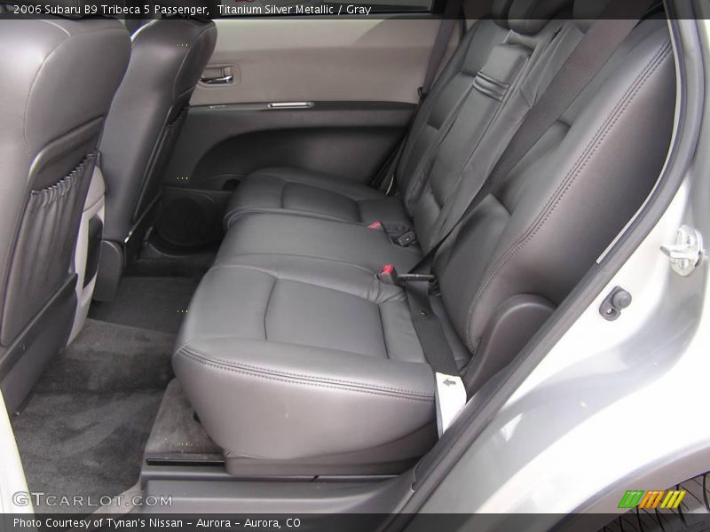 Titanium Silver Metallic / Gray 2006 Subaru B9 Tribeca 5 Passenger