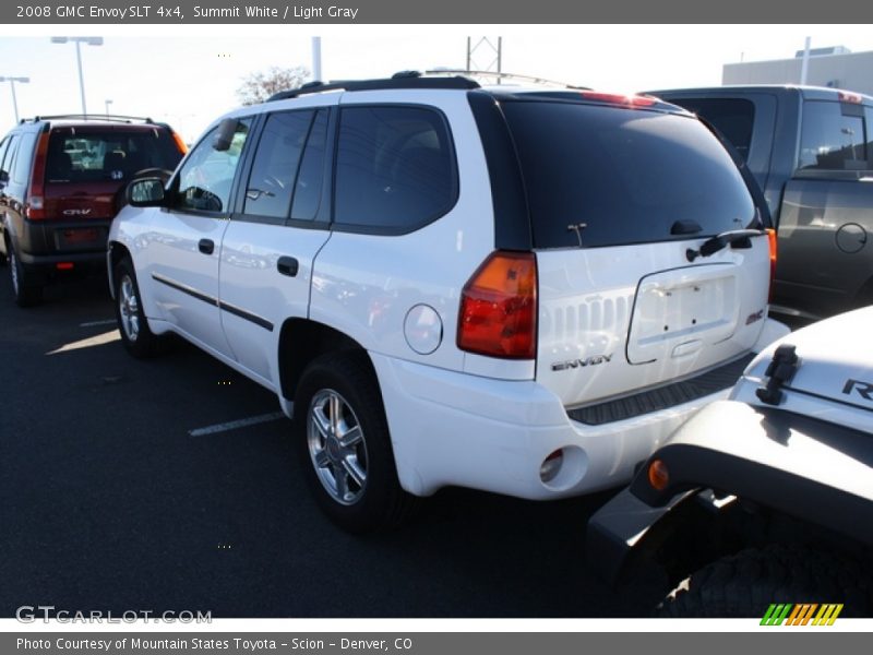 Summit White / Light Gray 2008 GMC Envoy SLT 4x4