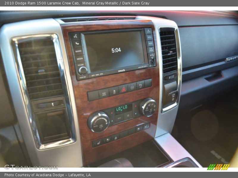 Mineral Gray Metallic / Dark Slate Gray 2010 Dodge Ram 1500 Laramie Crew Cab