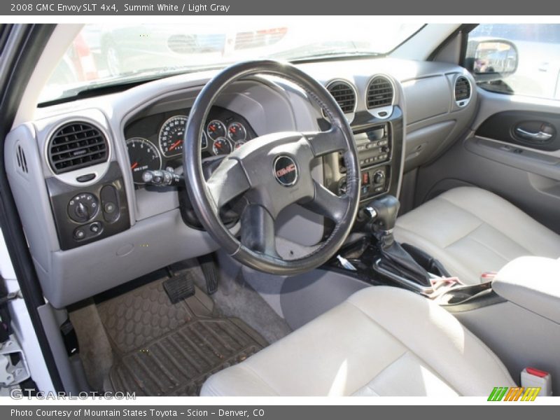 Summit White / Light Gray 2008 GMC Envoy SLT 4x4