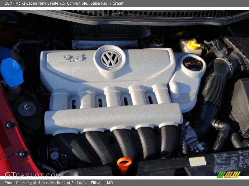 Salsa Red / Cream 2007 Volkswagen New Beetle 2.5 Convertible