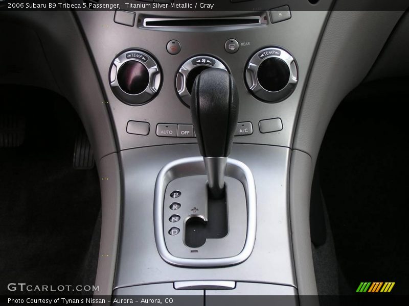 Titanium Silver Metallic / Gray 2006 Subaru B9 Tribeca 5 Passenger