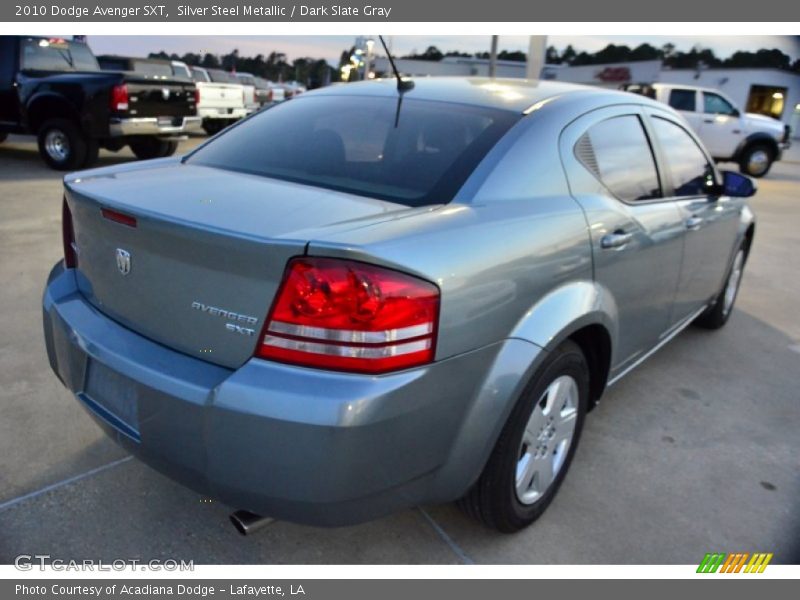 Silver Steel Metallic / Dark Slate Gray 2010 Dodge Avenger SXT