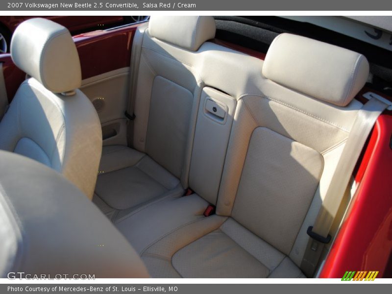 Salsa Red / Cream 2007 Volkswagen New Beetle 2.5 Convertible