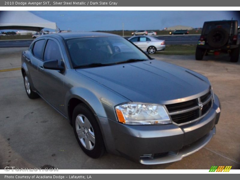 Silver Steel Metallic / Dark Slate Gray 2010 Dodge Avenger SXT