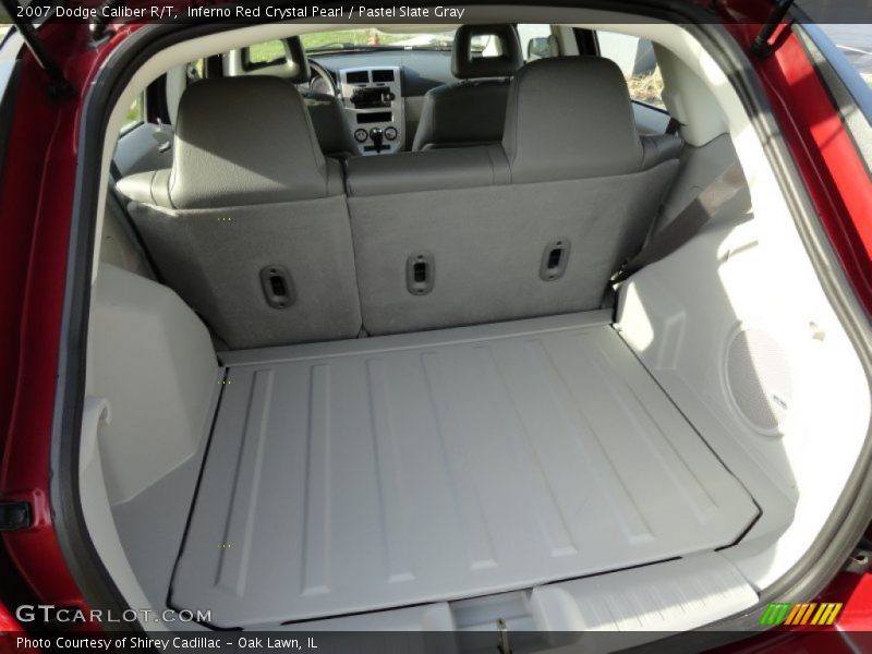 Inferno Red Crystal Pearl / Pastel Slate Gray 2007 Dodge Caliber R/T