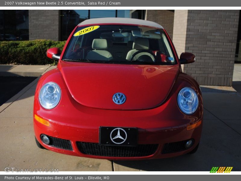 Salsa Red / Cream 2007 Volkswagen New Beetle 2.5 Convertible