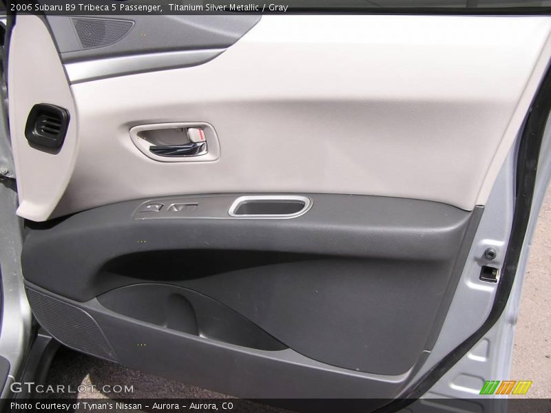 Titanium Silver Metallic / Gray 2006 Subaru B9 Tribeca 5 Passenger