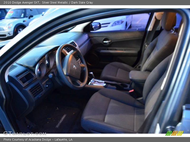 Silver Steel Metallic / Dark Slate Gray 2010 Dodge Avenger SXT