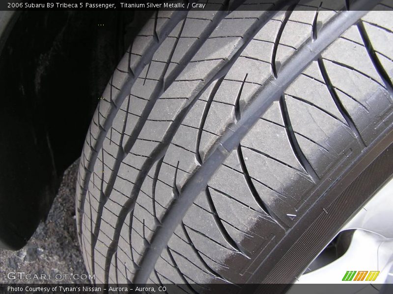 Titanium Silver Metallic / Gray 2006 Subaru B9 Tribeca 5 Passenger