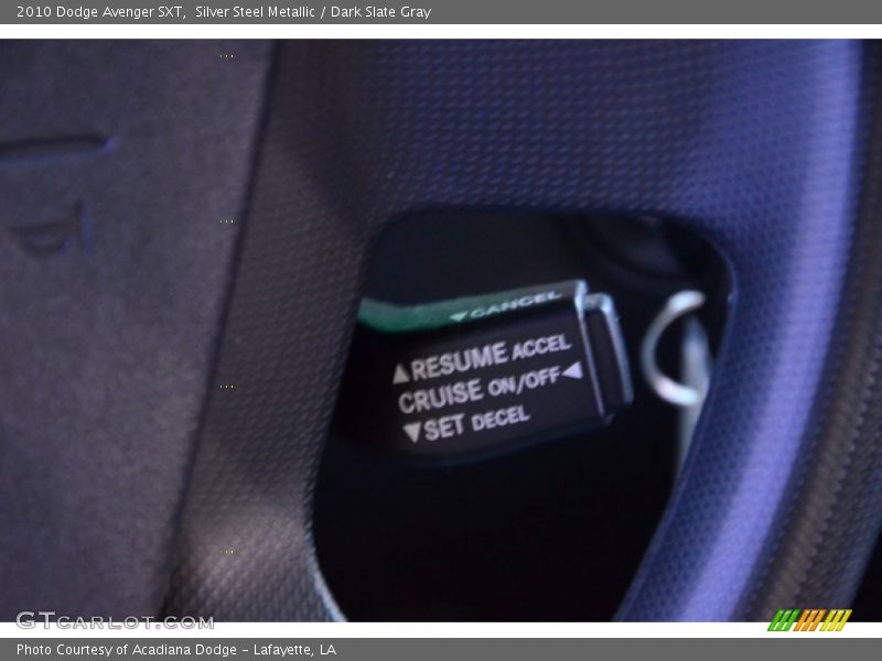 Silver Steel Metallic / Dark Slate Gray 2010 Dodge Avenger SXT