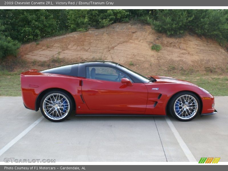 Victory Red / Ebony/Titanium Gray 2009 Chevrolet Corvette ZR1