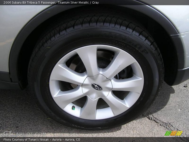 Titanium Silver Metallic / Gray 2006 Subaru B9 Tribeca 5 Passenger