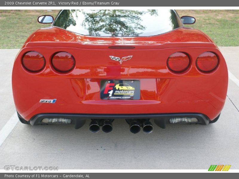 Victory Red / Ebony/Titanium Gray 2009 Chevrolet Corvette ZR1