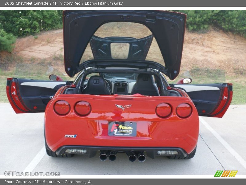 Victory Red / Ebony/Titanium Gray 2009 Chevrolet Corvette ZR1