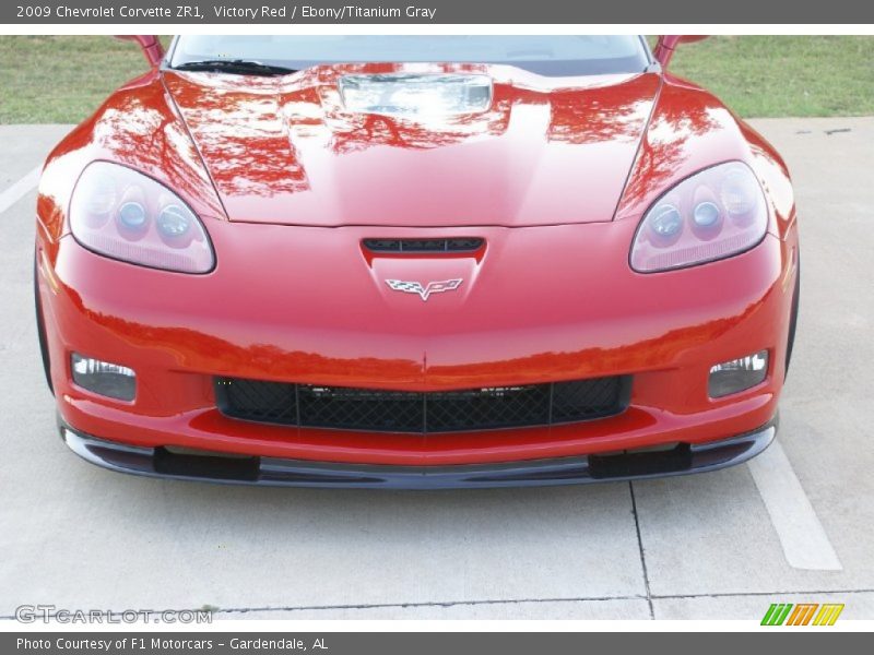 Victory Red / Ebony/Titanium Gray 2009 Chevrolet Corvette ZR1