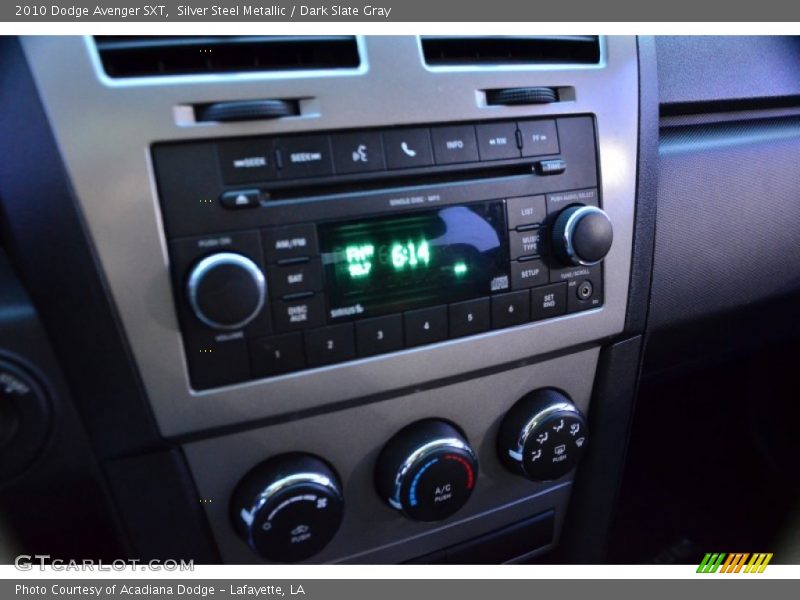Silver Steel Metallic / Dark Slate Gray 2010 Dodge Avenger SXT