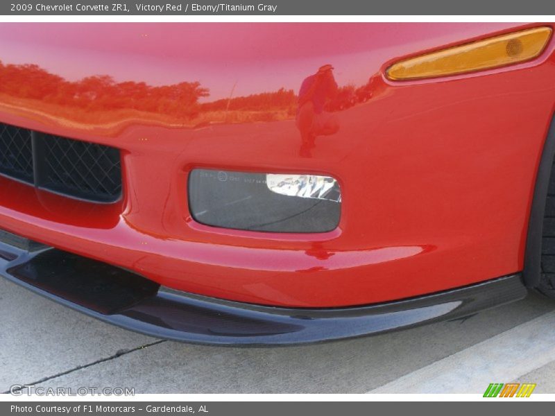front spoiler - 2009 Chevrolet Corvette ZR1