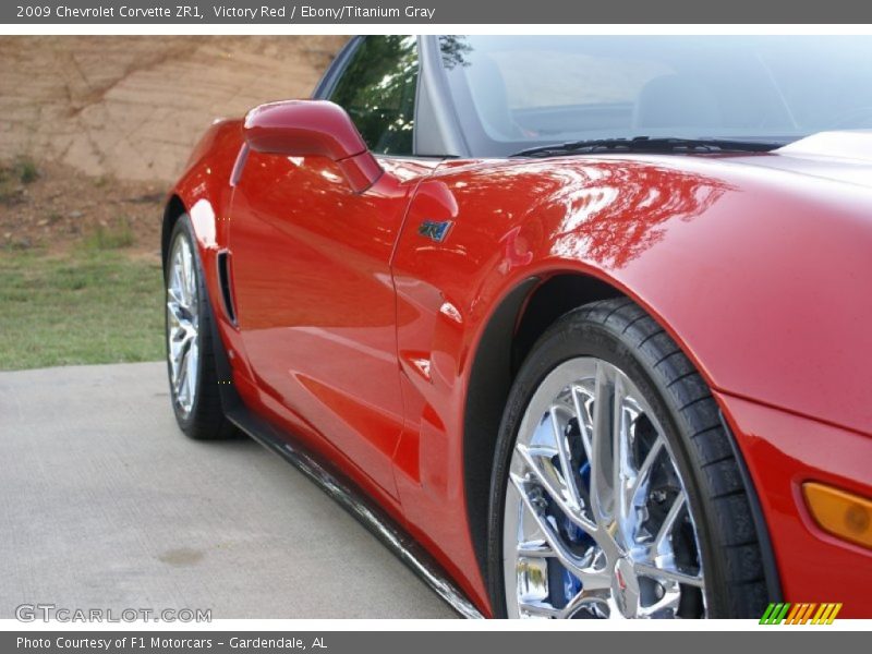 Victory Red / Ebony/Titanium Gray 2009 Chevrolet Corvette ZR1