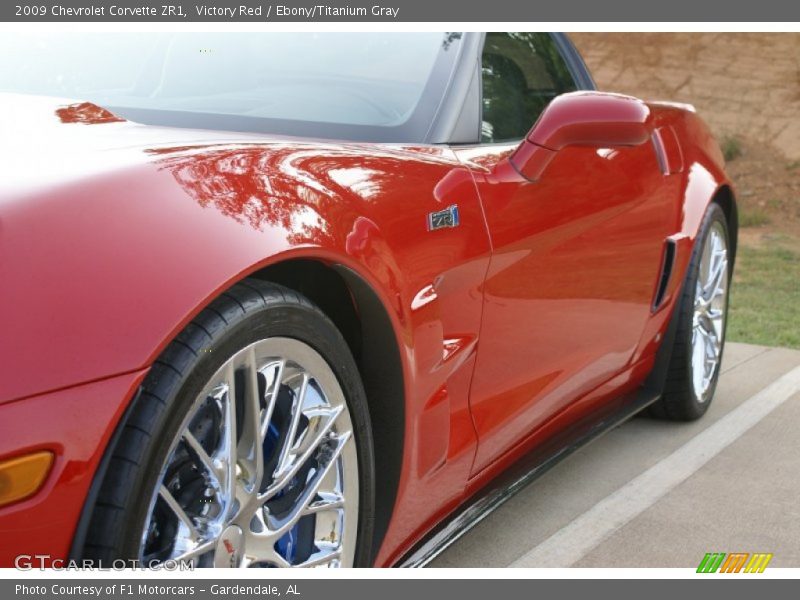 Victory Red / Ebony/Titanium Gray 2009 Chevrolet Corvette ZR1