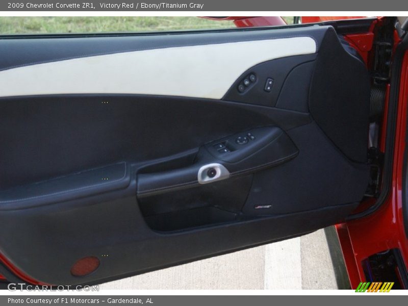 Victory Red / Ebony/Titanium Gray 2009 Chevrolet Corvette ZR1