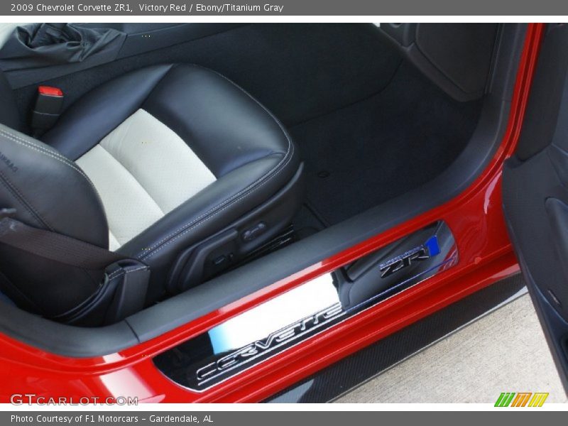 Victory Red / Ebony/Titanium Gray 2009 Chevrolet Corvette ZR1