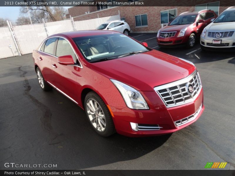 Crystal Red Tintcoat / Medium Titanium/Jet Black 2013 Cadillac XTS Luxury FWD